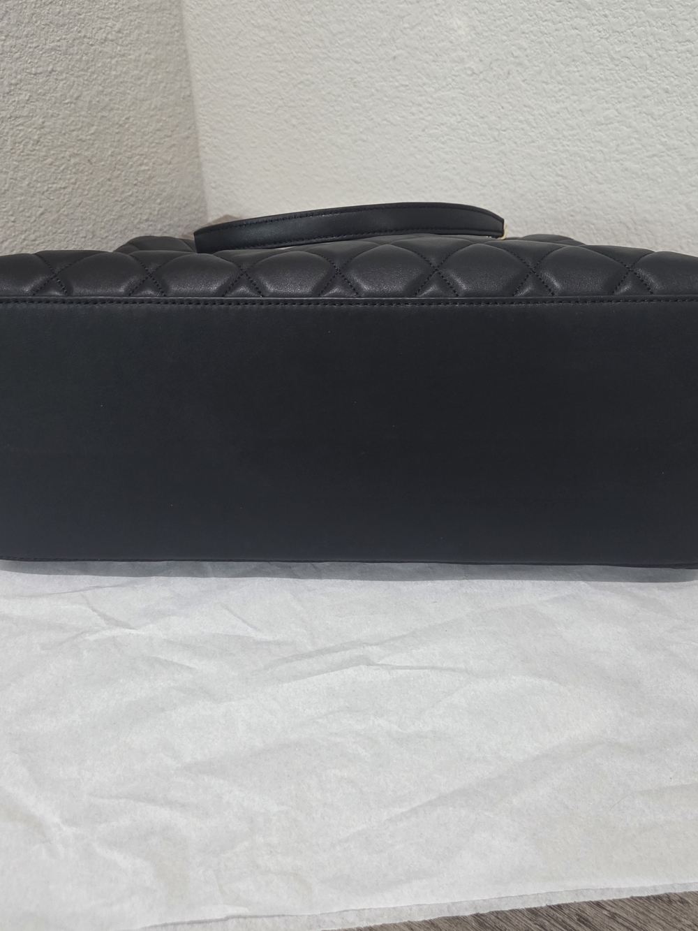 kate spade Quilted Black Chain-Handle Tote - Picture 10 of 16